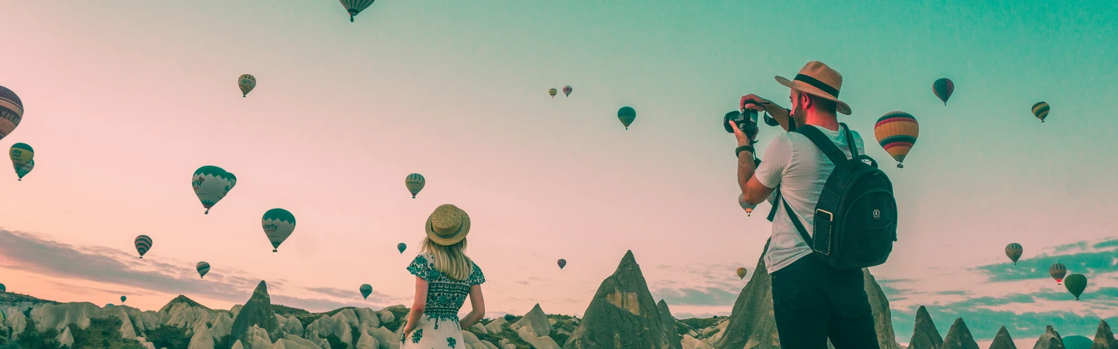 Image of people on holiday